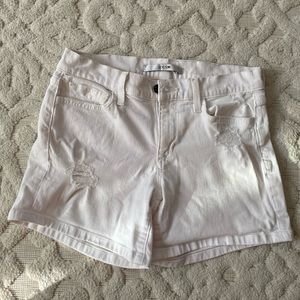 Joe's Jeans White Jean Shorts